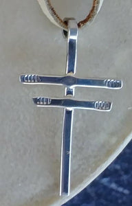 Dragonfly Sterling Silver Cross Approx 2"